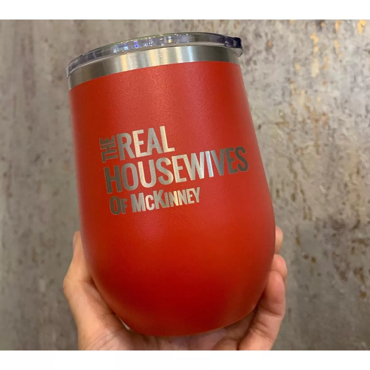 12oz Real Housewives of McKinney Wine Tumbler