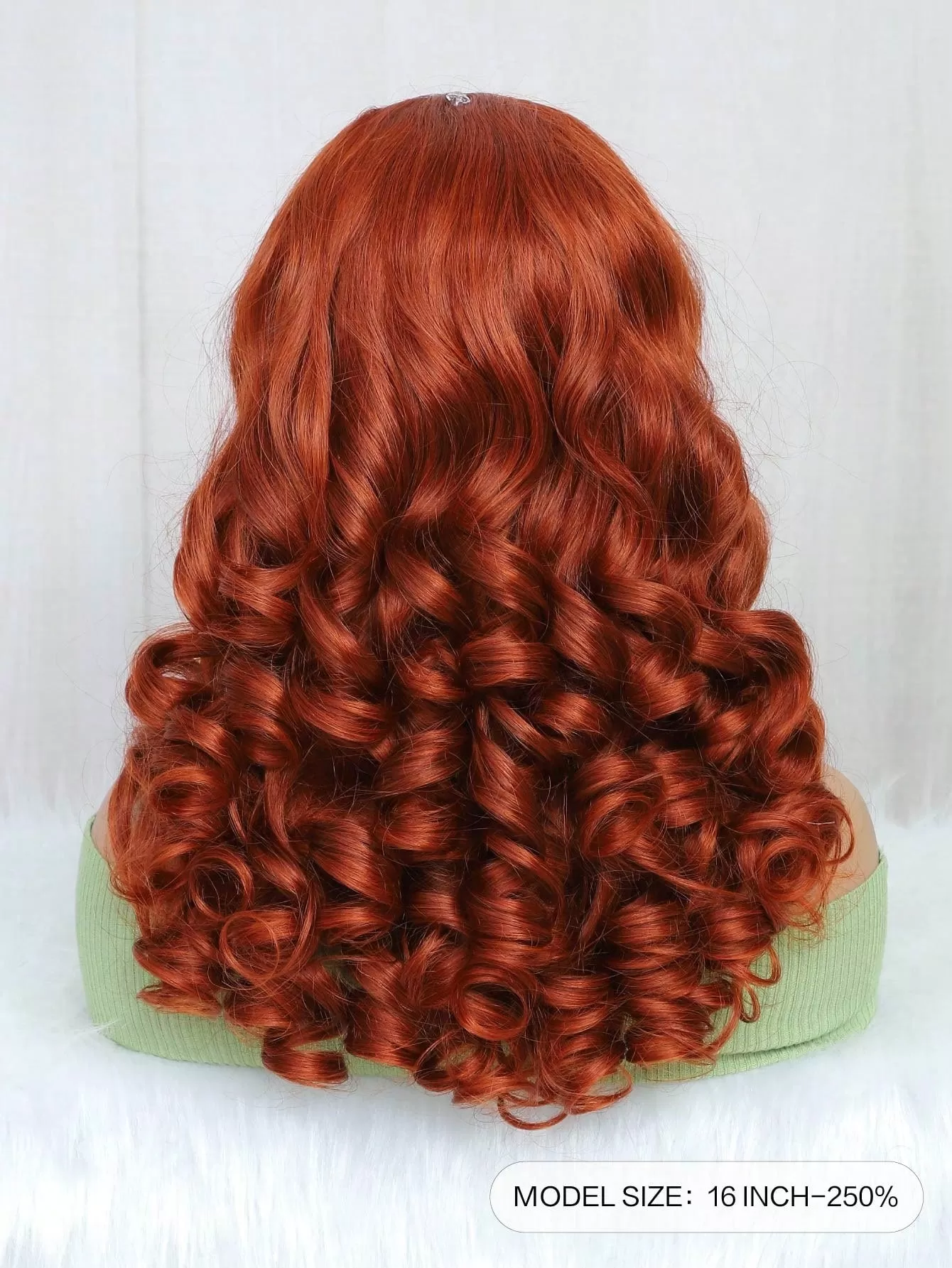 13X4 Transparent Lace Front Curly 250% Density Human Hair Wig