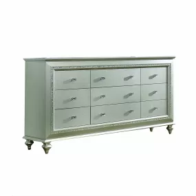 18 Champagne Solid Wood Double Dresser