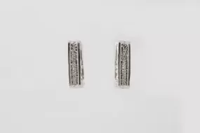 18k White Gold 0.35tcw Diamond Earrings (7.82g.)