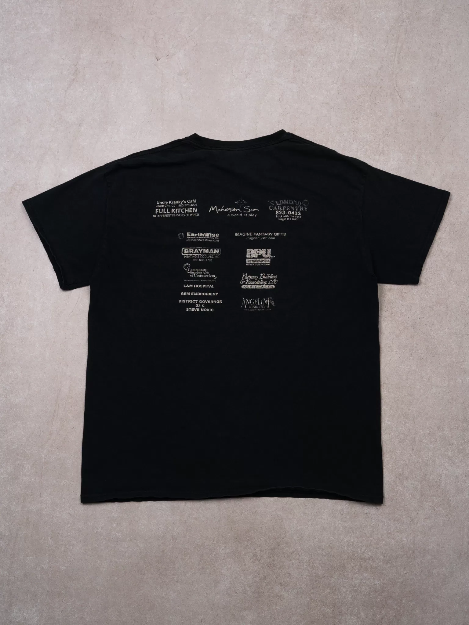 2000's Black Montville Run   Rally Ride Tee (M)