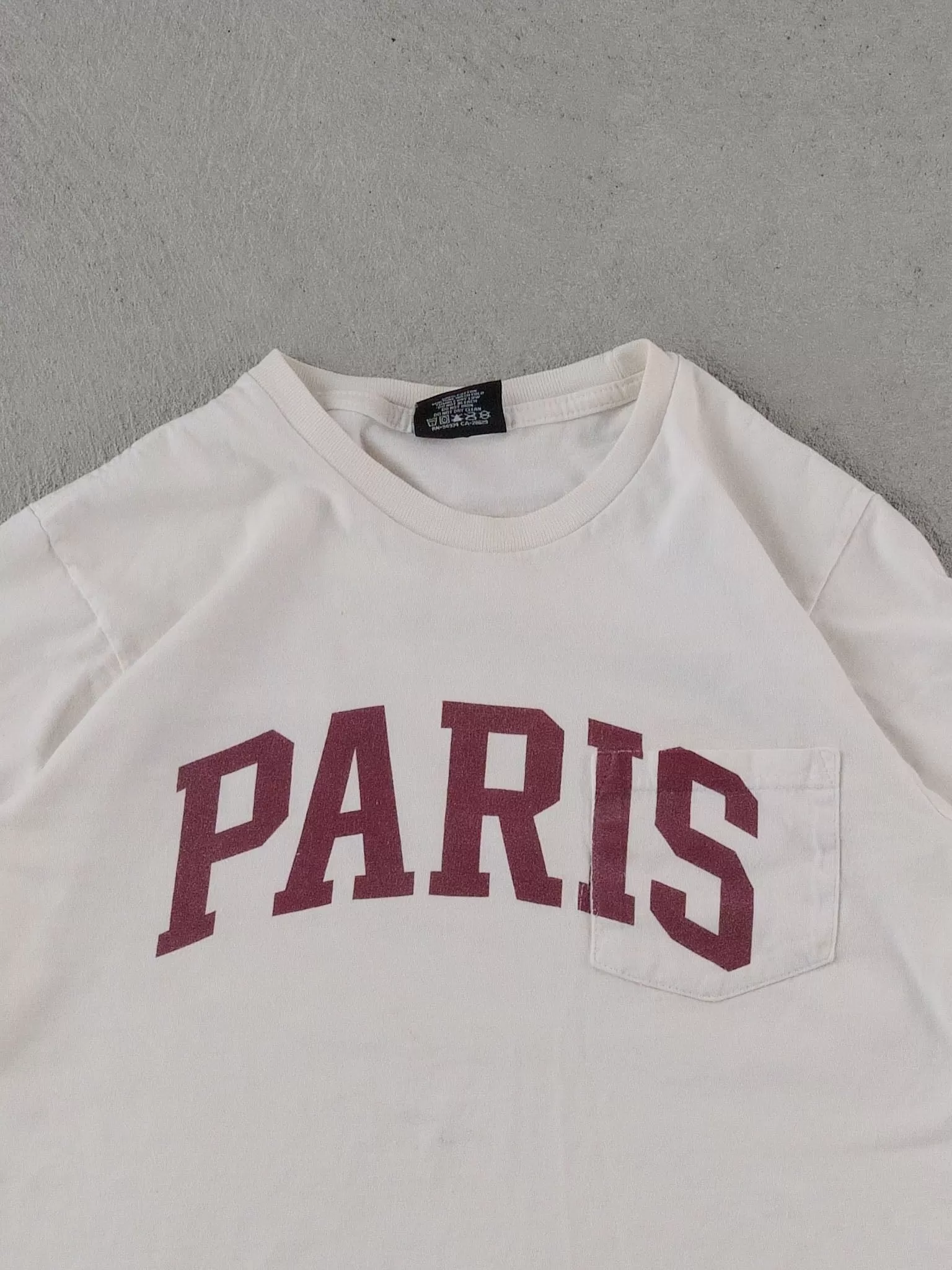 2000s White Stussy Paris Tee (S)