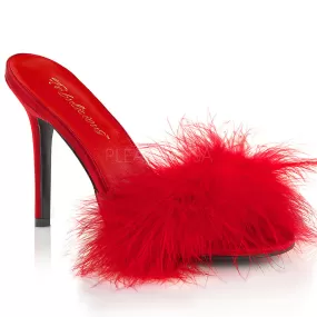 4 Inch Heel CLASSIQUE-01F Red