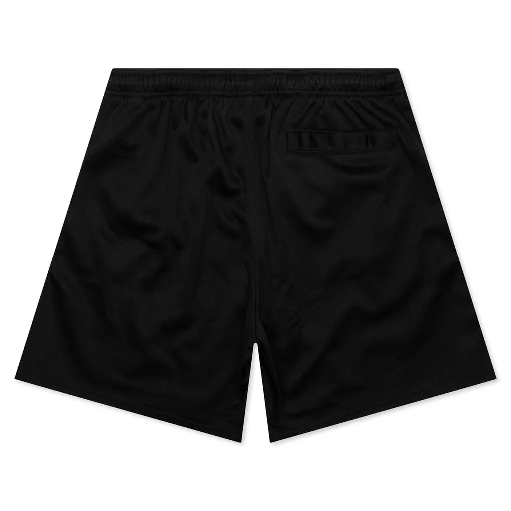 4x4 Mesh Short - Black