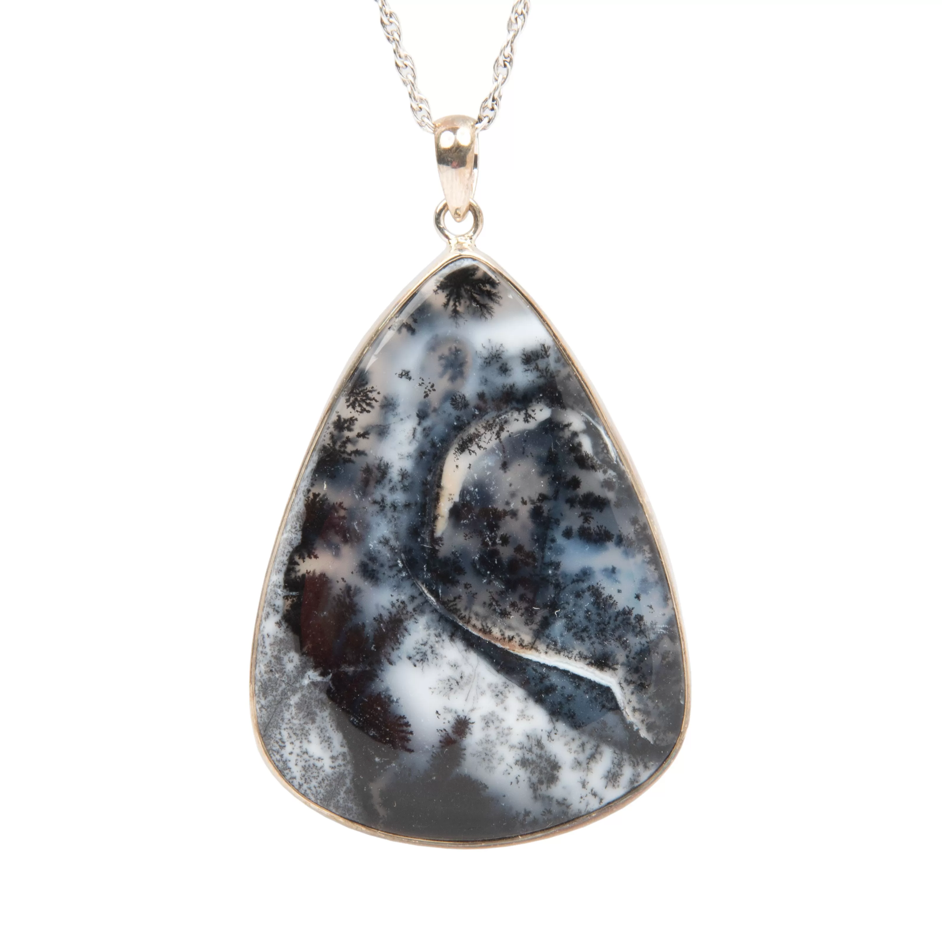 Agate - Dendritic, Pendant