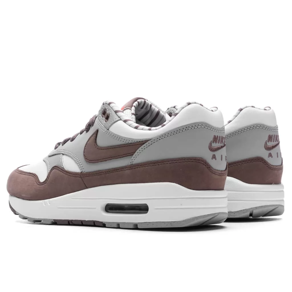 Air Max 1 Premium Shima Shima - Summit White/Plum Eclipse/Wolf Grey