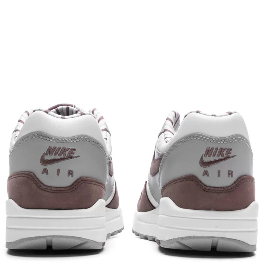 Air Max 1 Premium Shima Shima - Summit White/Plum Eclipse/Wolf Grey