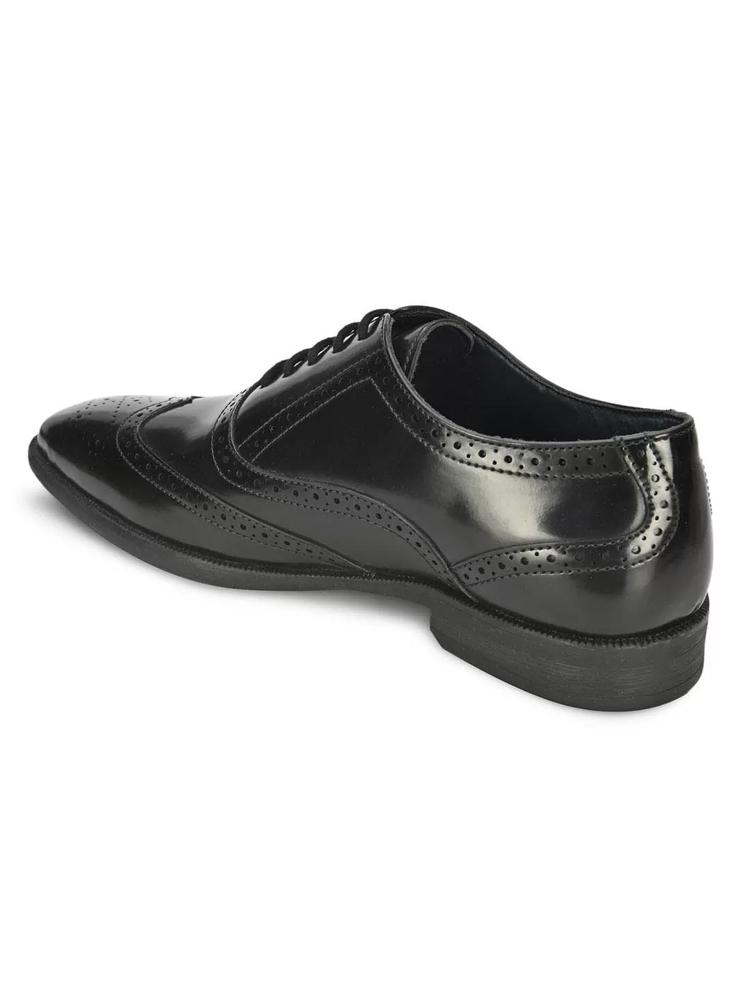 Alberto Torresi Black formal Brogue Shoes