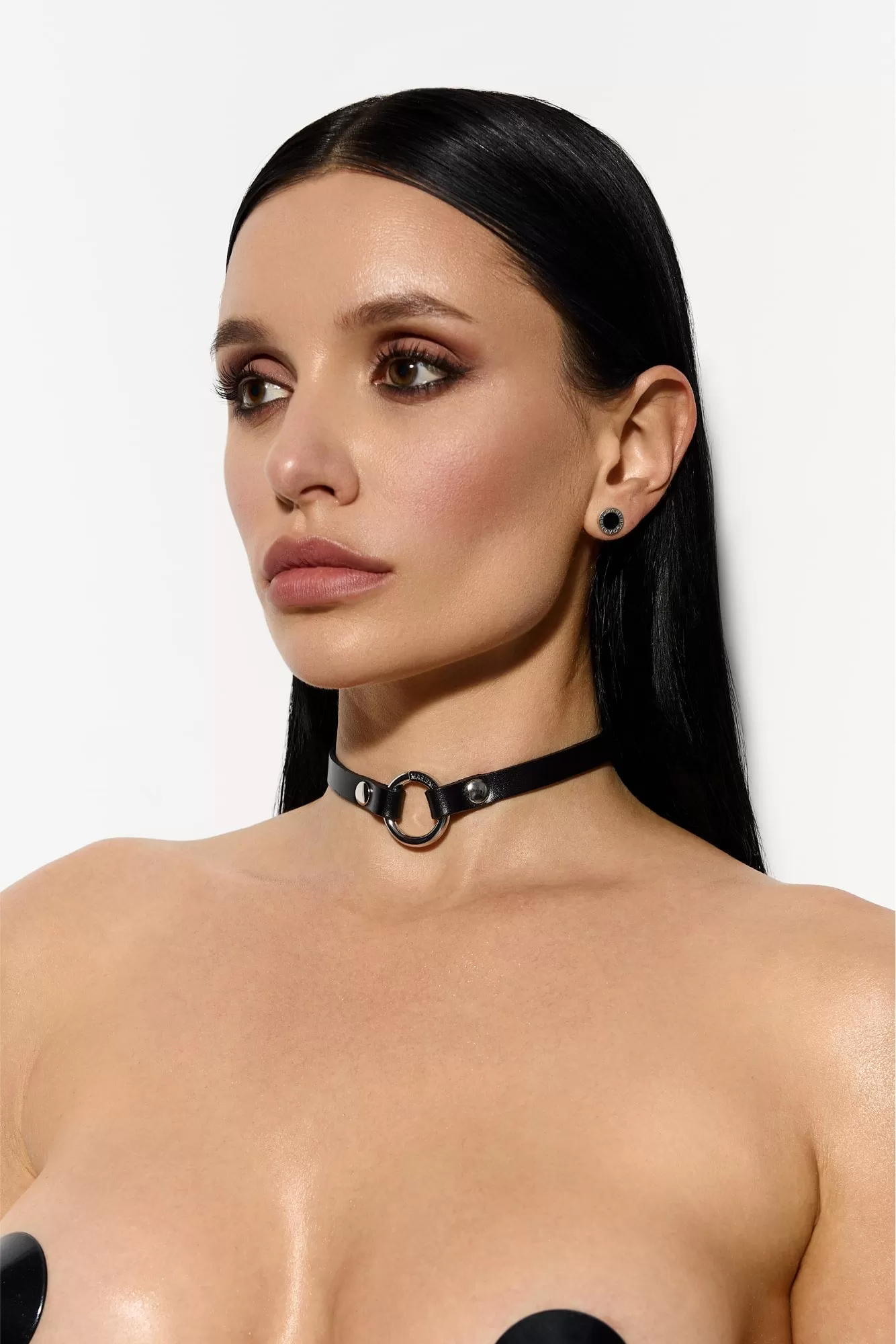 Alexia Leather Choker