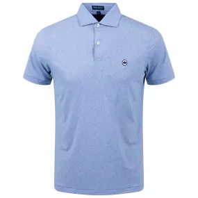 Amos Performance Jersey Polo Channel Blue - SS23