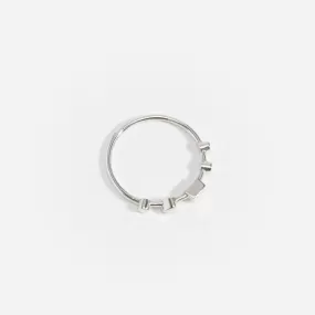 Artemis Ring I, 9kt White Gold