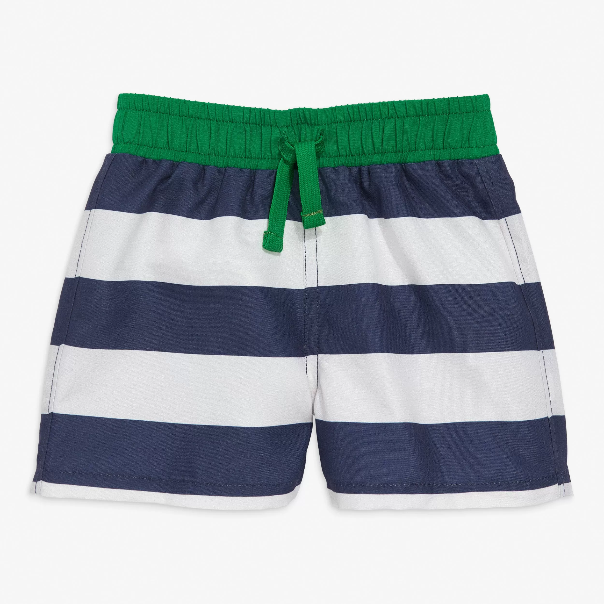 Baby swim trunk in rugby stripe