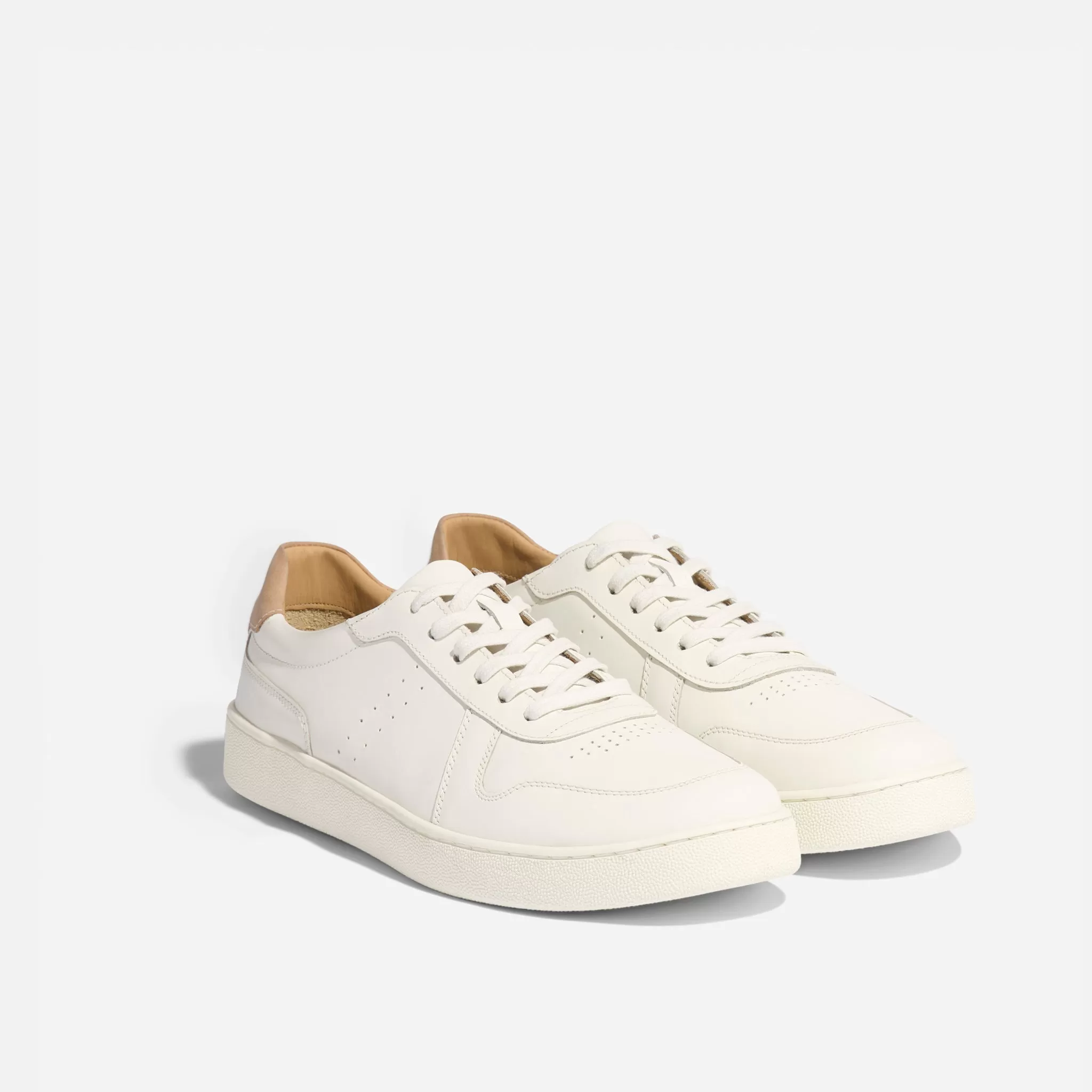 Beto Go-To Court Sneaker White