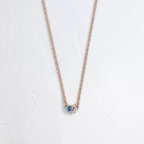 Birthstone Cluster Necklace - In Stock