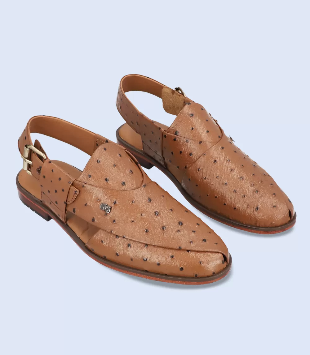 BM4955-TAN-Men Peshawari's