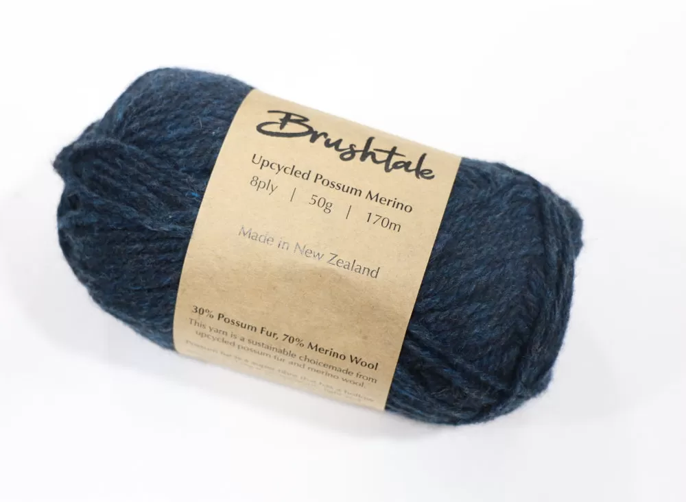 Brushtale New Zealand Upcycled Possum Merino DK/8Ply Yarn