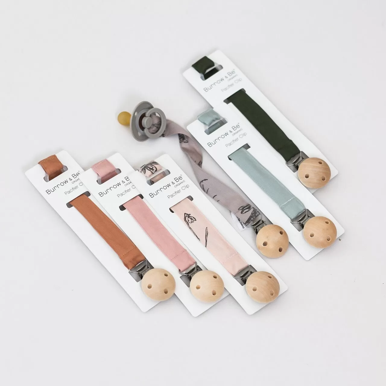 Burrow & Be Essentials Pacifier Clip