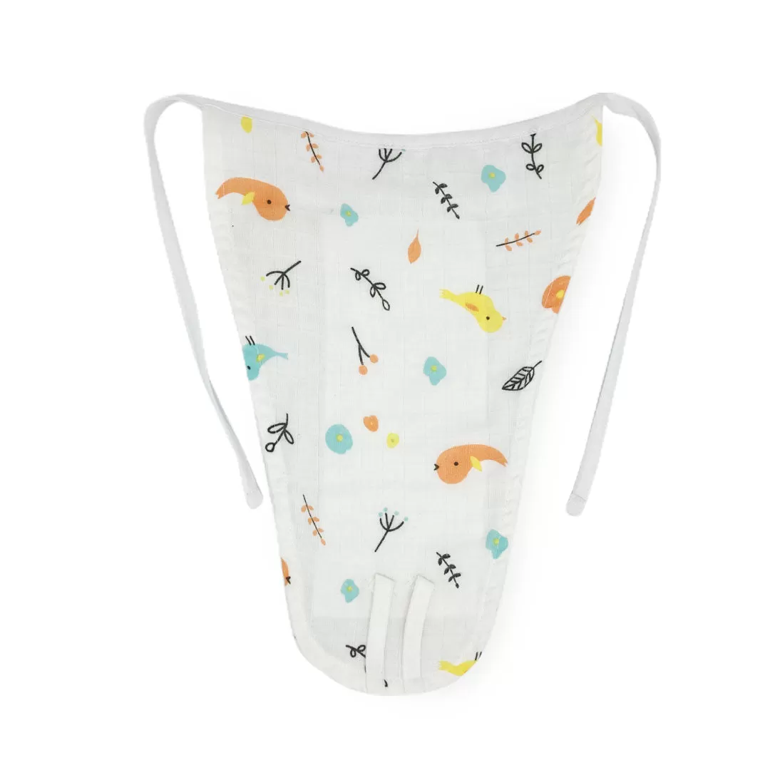 Buy 6 Get 3 FREE Muslin Nappy -100% Organic Cotton - 4 Layered Extra soft Langots