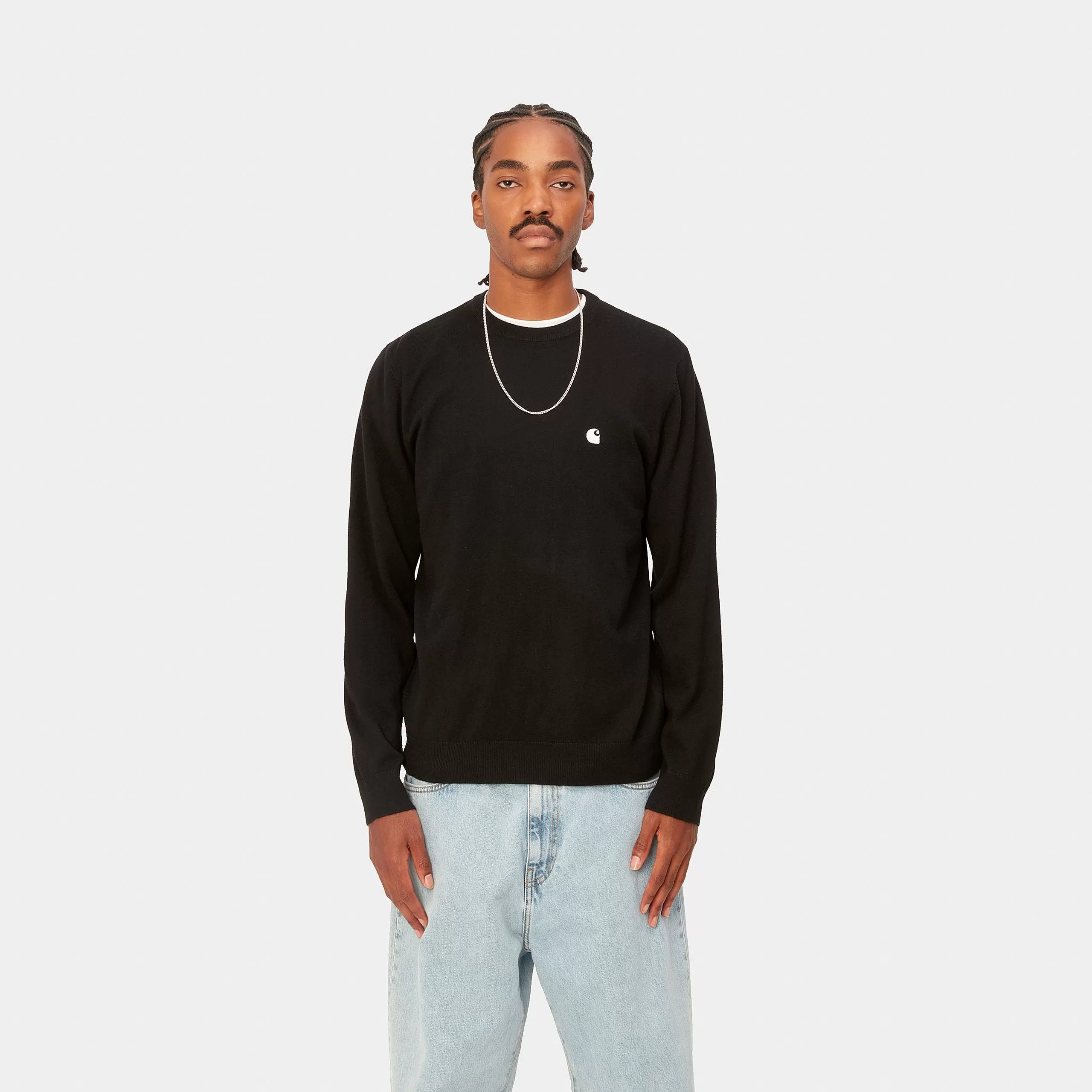 Carhartt Madison Sweater Black/Wax