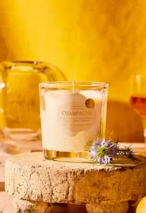 Champagne Candle 6oz