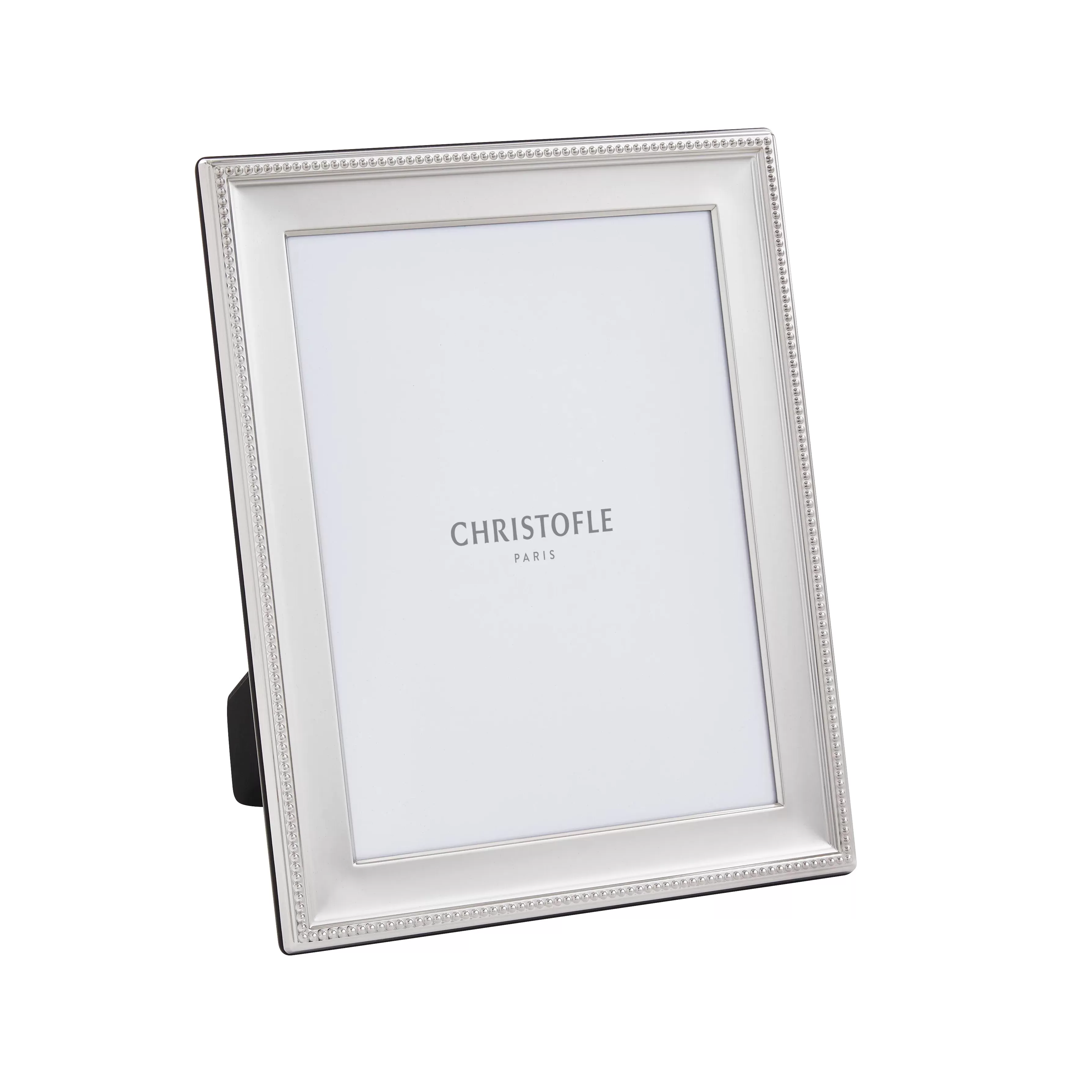 Christofle Paris - Perles - Silver Plated Picture Frame 7" x 9"