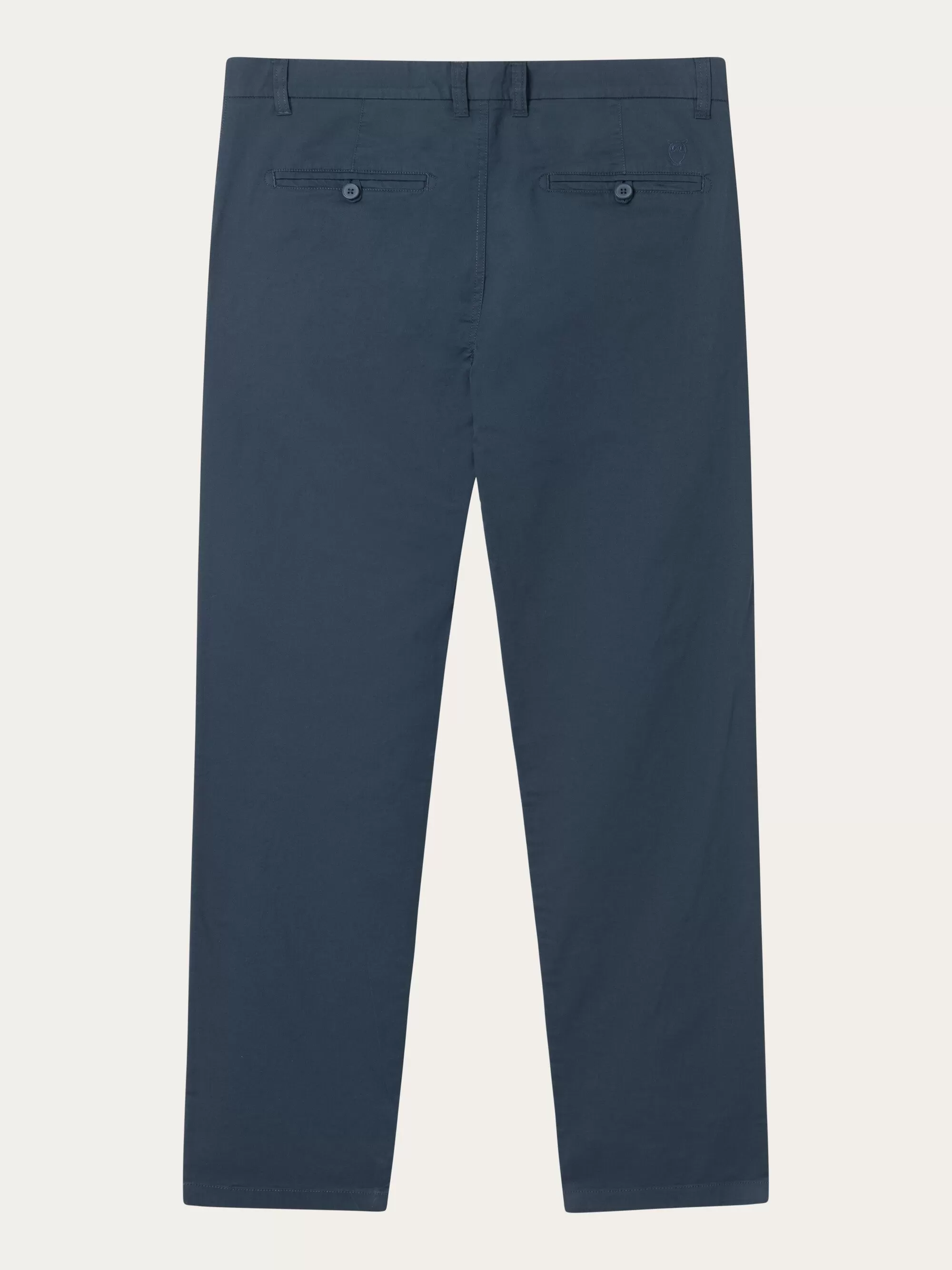 CHUCK regular chino poplin pant - Total Eclipse