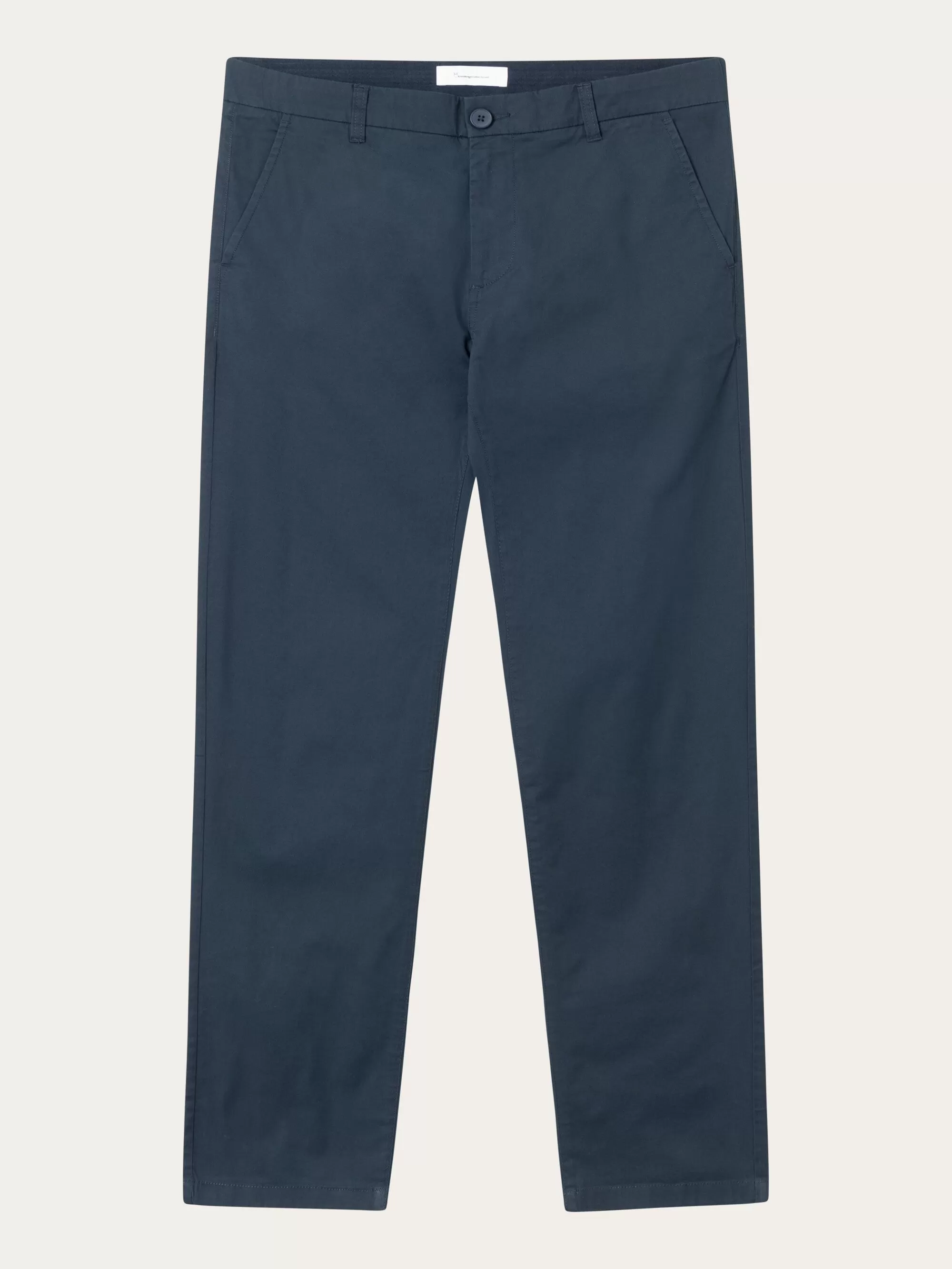 CHUCK regular chino poplin pant - Total Eclipse