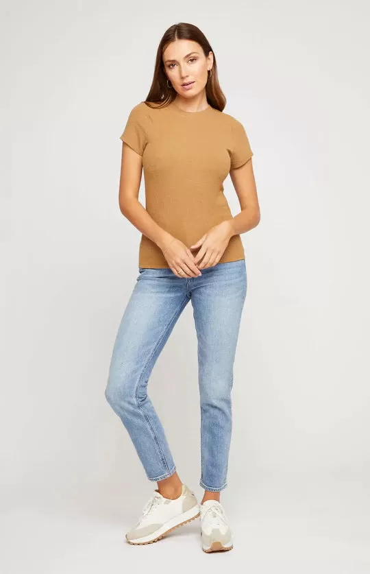 Clara Ribbed Tee