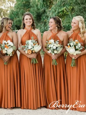 Convertible Long Jersey Bridesmaid Dresses, Popular Bridesmaid Dresses