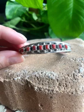 Coral Stone Cuff