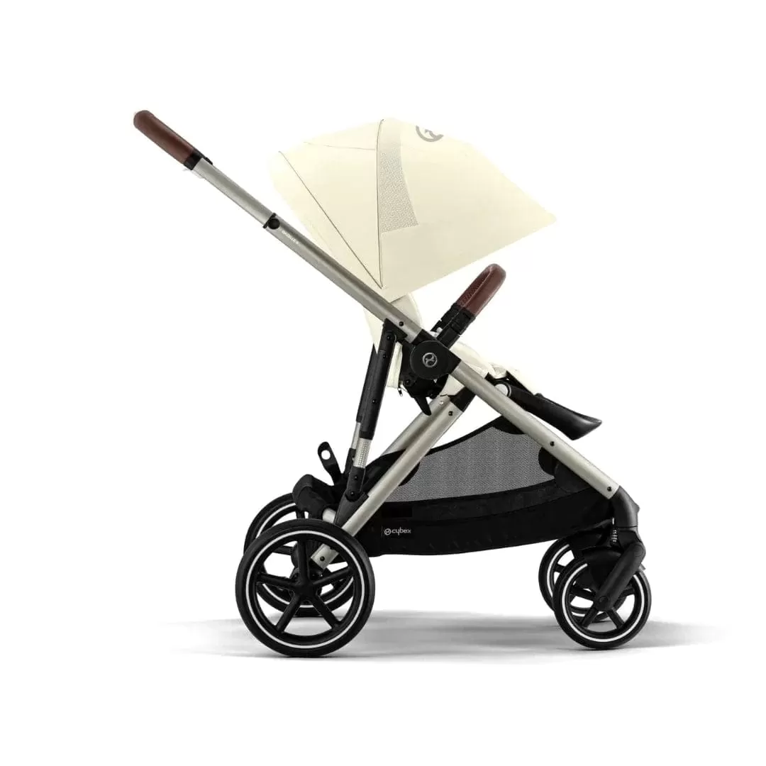 Cybex Gazelle S Twin Pushchair - Taupe / Seashell Beige