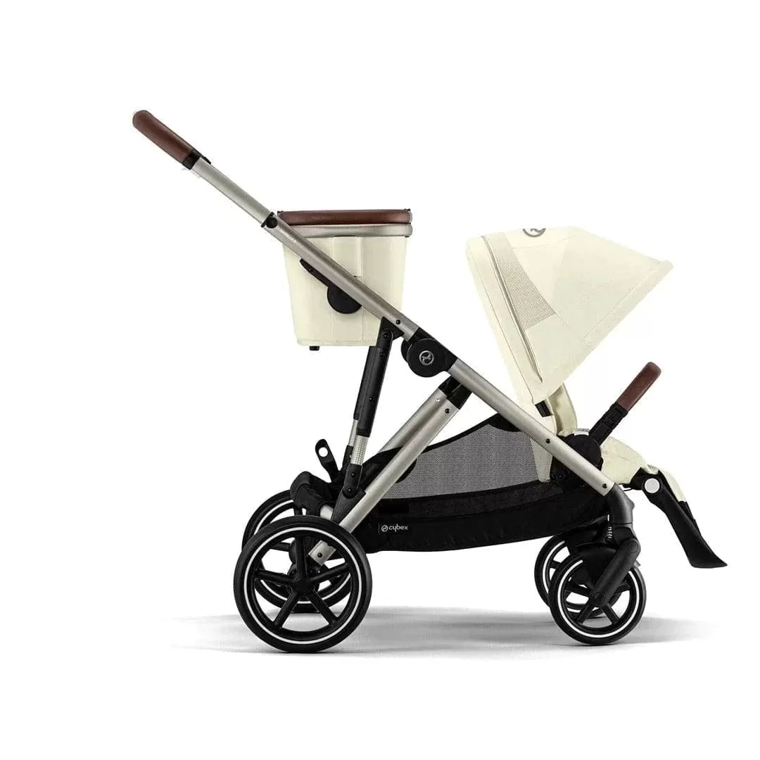 Cybex Gazelle S Twin Pushchair - Taupe / Seashell Beige