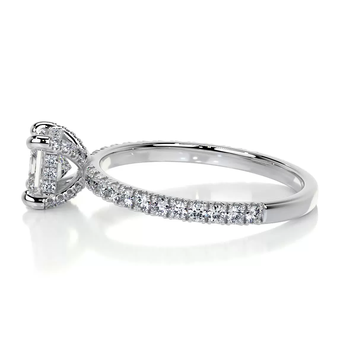 Deborah Lab Grown Diamond Ring -Platinum