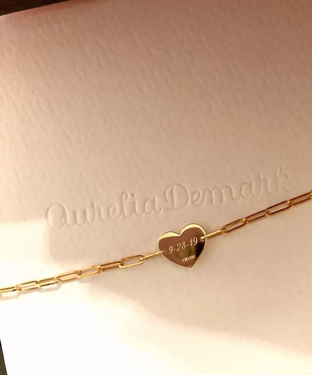 Delicate Heart Bracelet