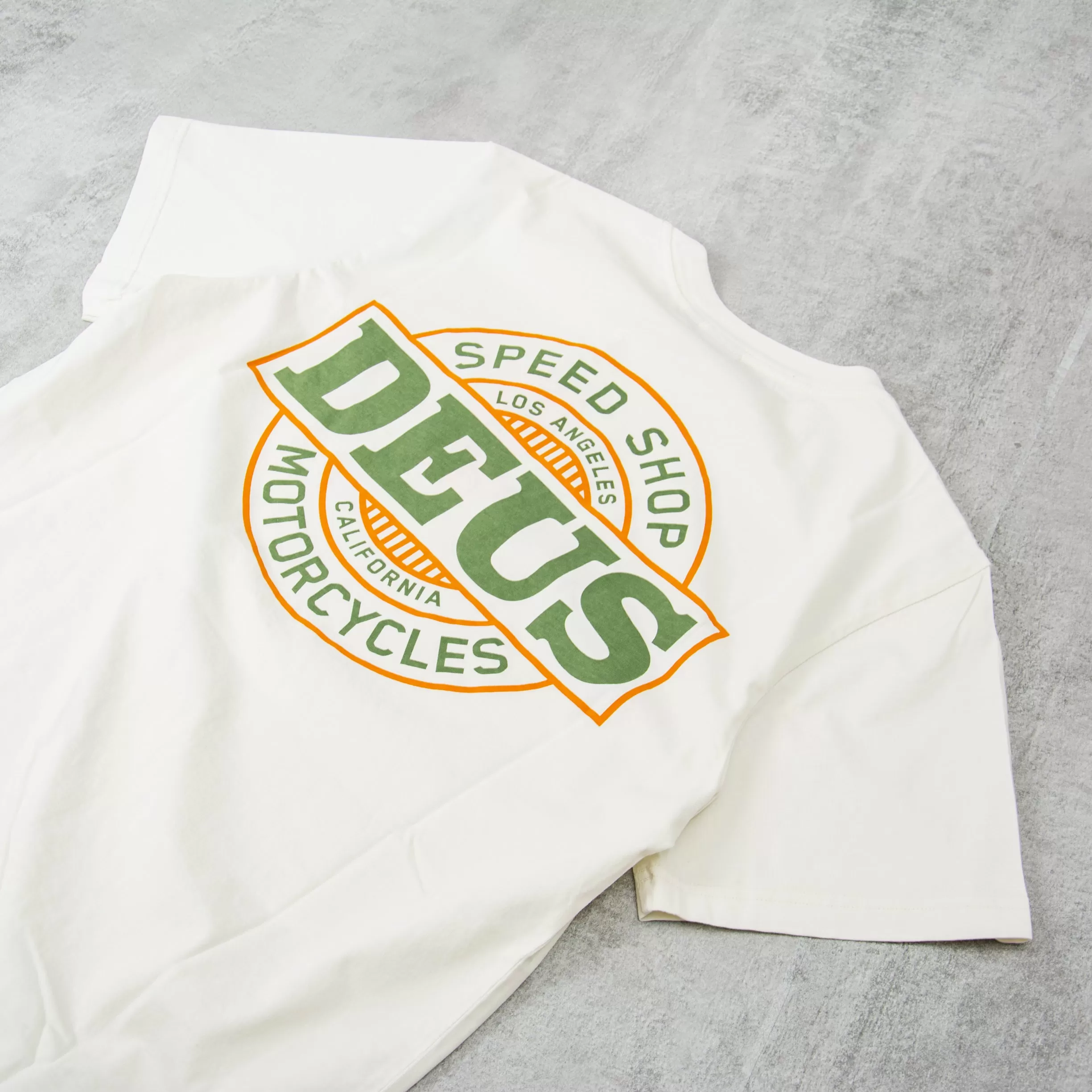 Deus ex Machina Hot Streak Tee - Vintage White