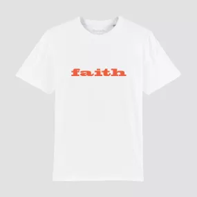 Faith White Global T-Shirt