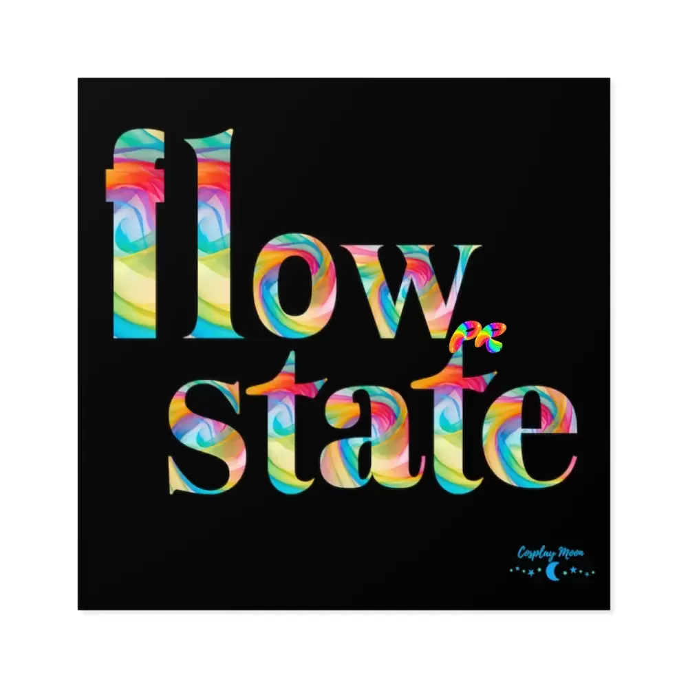 Flow State Car Sticker