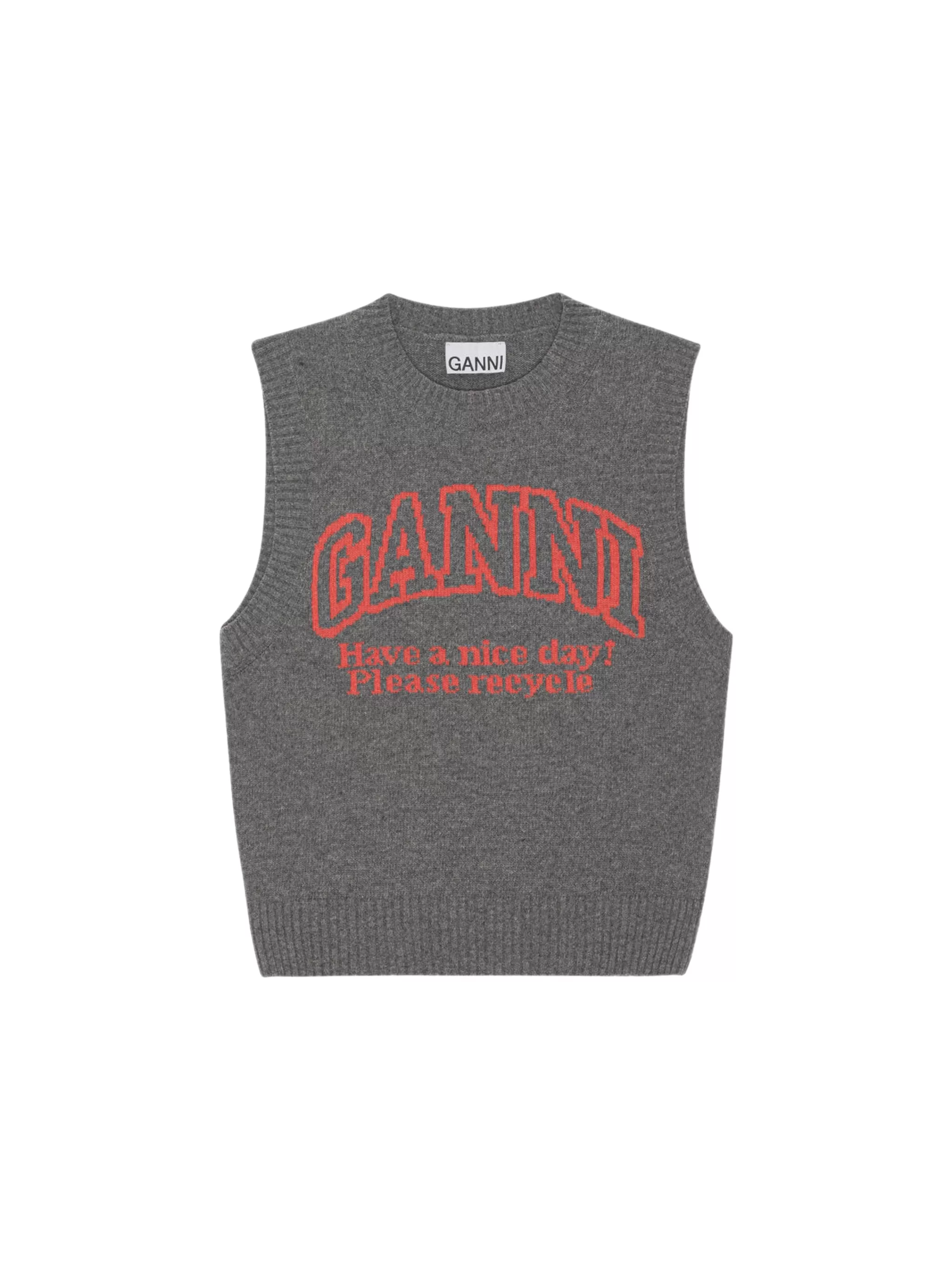 Ganni Graphic Vest K1968