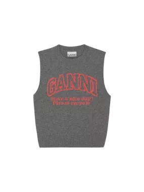 Ganni Graphic Vest K1968