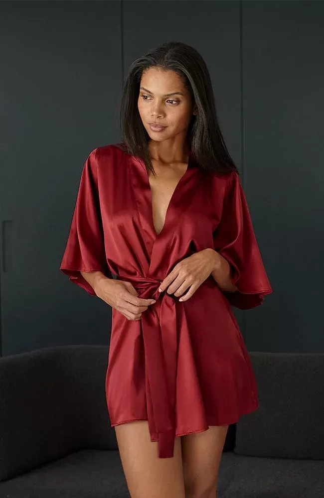 Gisele Silk Robe - Last Piece!