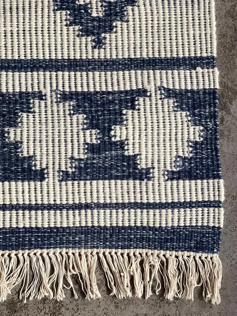 Hand Knotted Wool & Cotton RUG 31