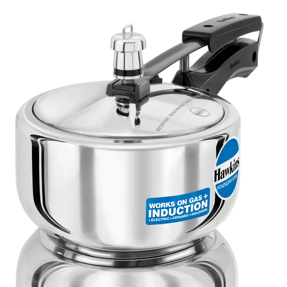 Hawkins Pressure Cooker, Stainless Steel Inner Lid Cooker