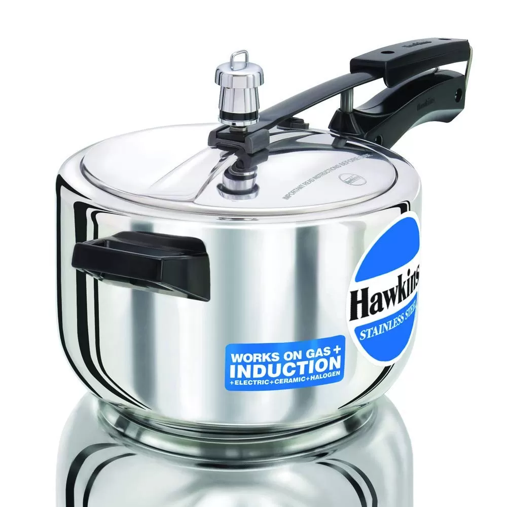 Hawkins Pressure Cooker, Stainless Steel Inner Lid Cooker