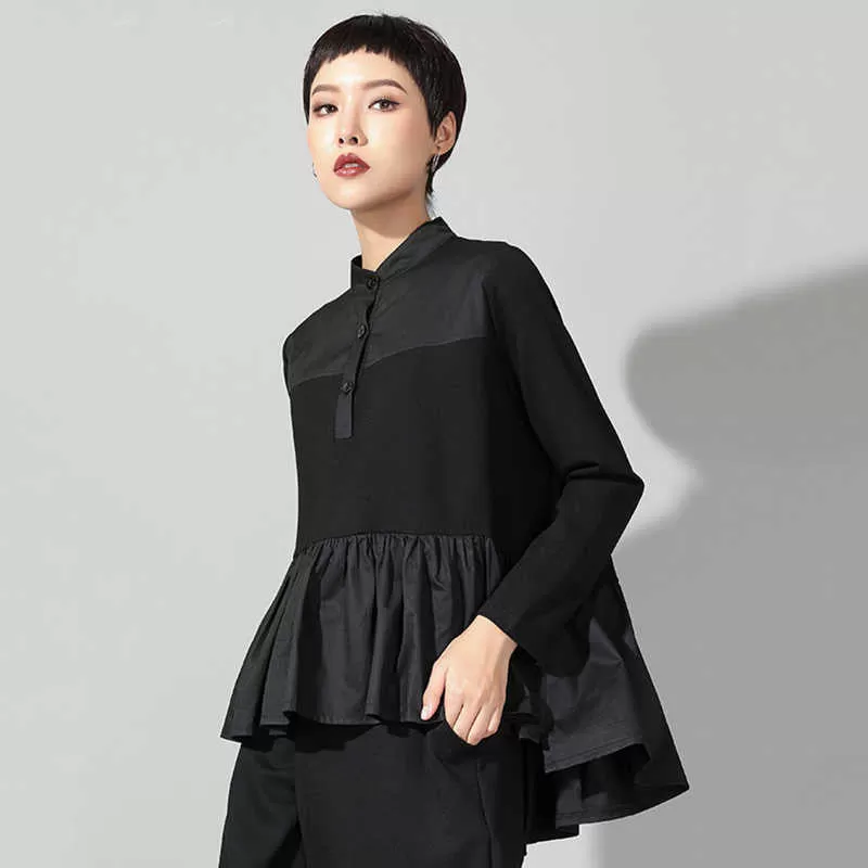 Homura Button Up Ruffle Shirt