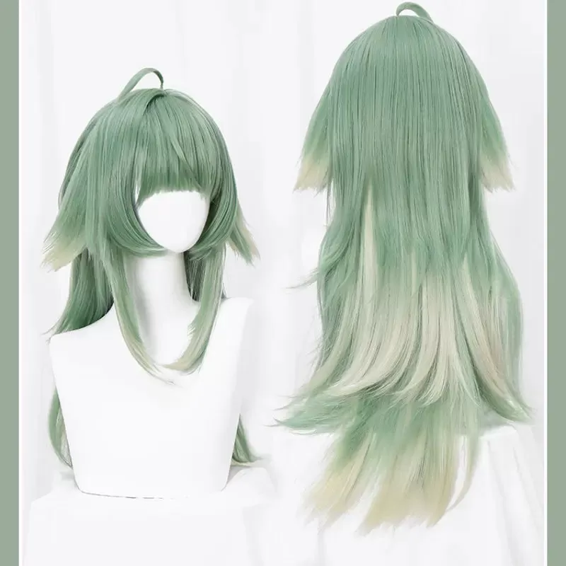 Honkai Star Rail HuoHuo Green Mix Cosplay Wig ON1194