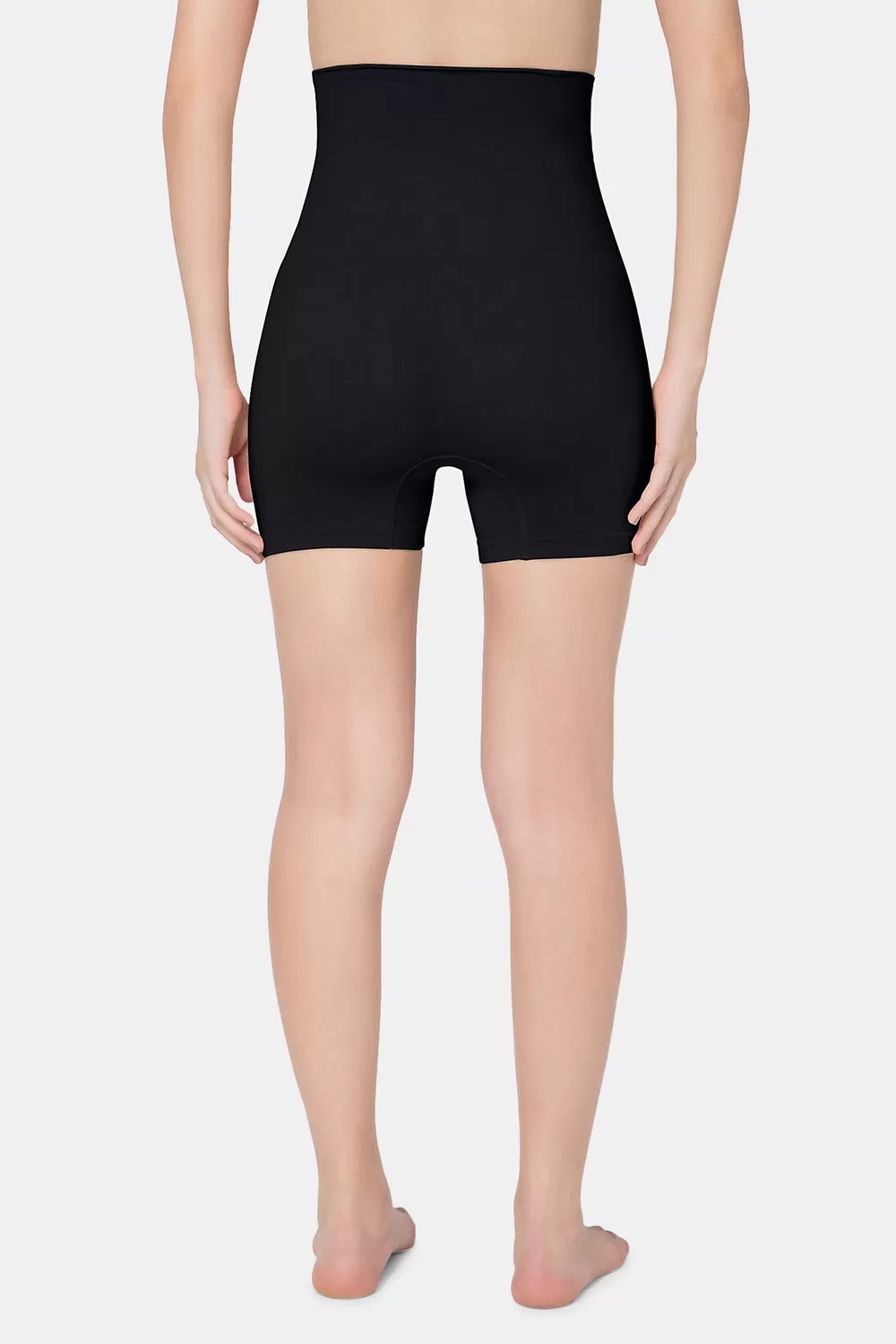 Intimacy High Waist Shaping Shorts - Black - ZH01