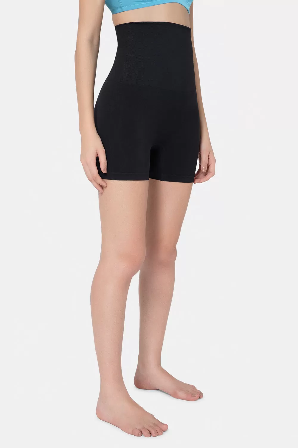 Intimacy High Waist Shaping Shorts - Black - ZH01