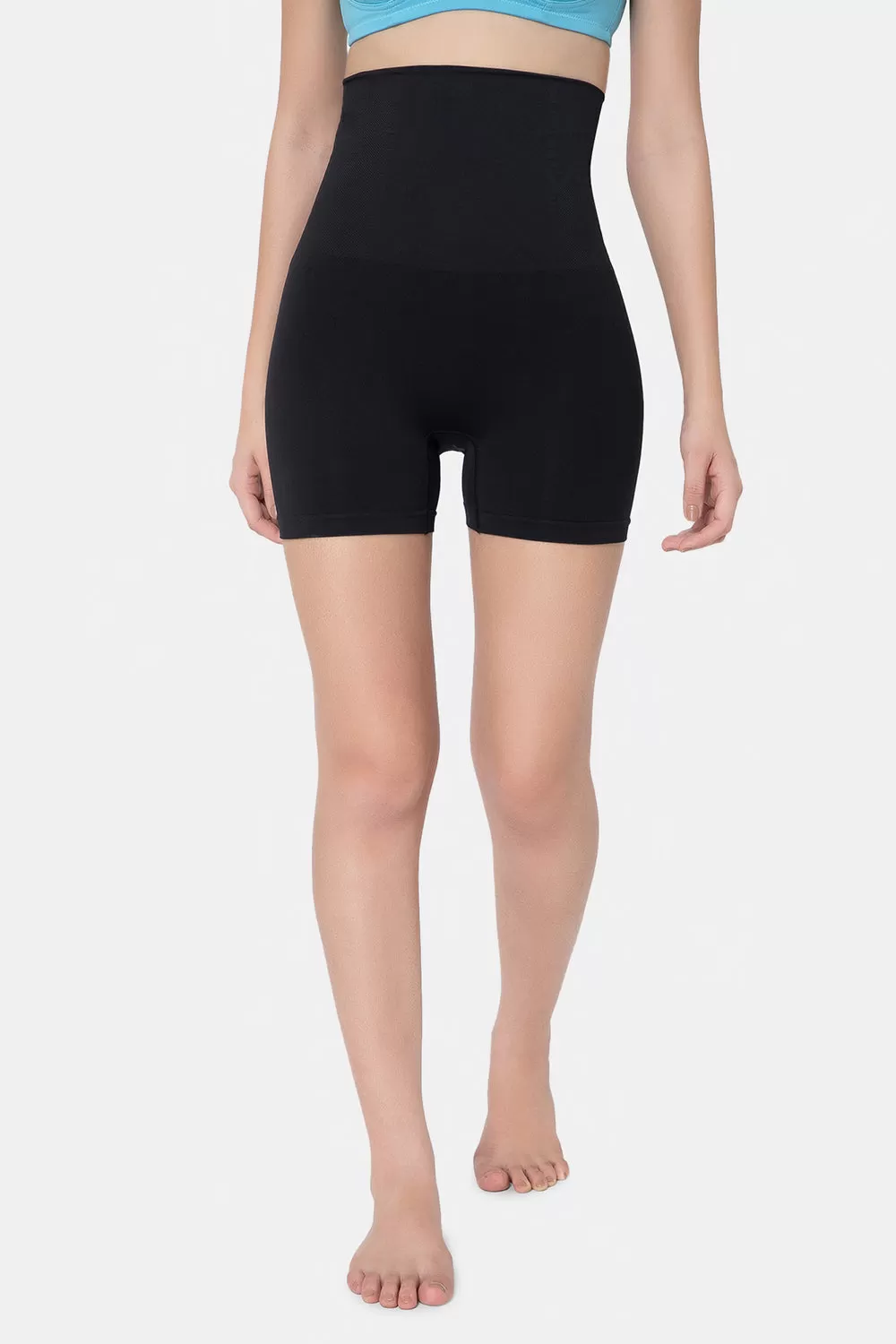 Intimacy High Waist Shaping Shorts - Black - ZH01