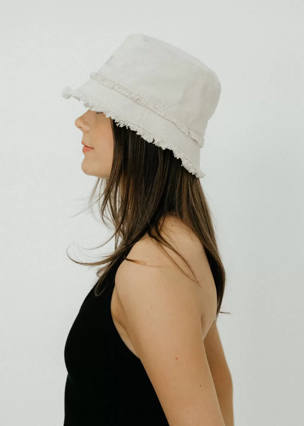 Isabel Marant Bergen Bucket Hat in Ecru