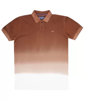 JDC Boy's Brown Solid T-Shirt